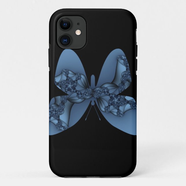 Capa Para iPhone Da Case-Mate Blues borboletas (Verso)