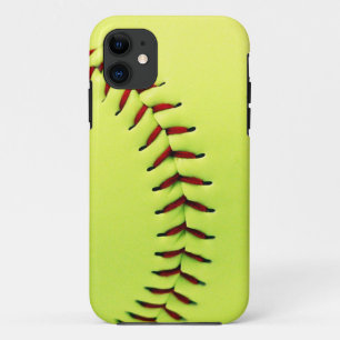 Capa Para iPhone Da Case-Mate Bola amarela do softball