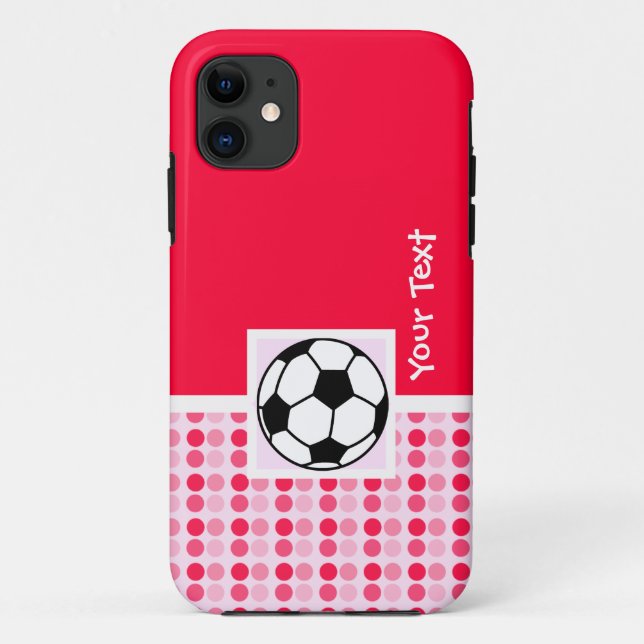 Capa Para iPhone Da Case-Mate Bola de Futebol (Verso)