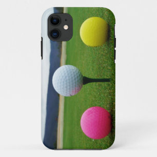 Capa Para iPhone Da Case-Mate Bolas de Golfe Coloridas, tenda de montanha