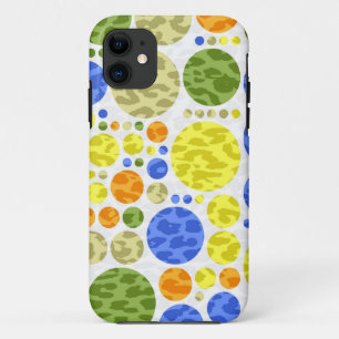 Capa Para iPhone Da Case-Mate Bolinhas Abstrato Impressão Leopardo