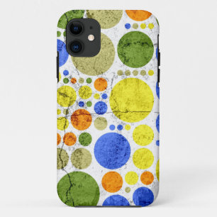 Capa Para iPhone Da Case-Mate Bolinhas Abstrato Muro rachado