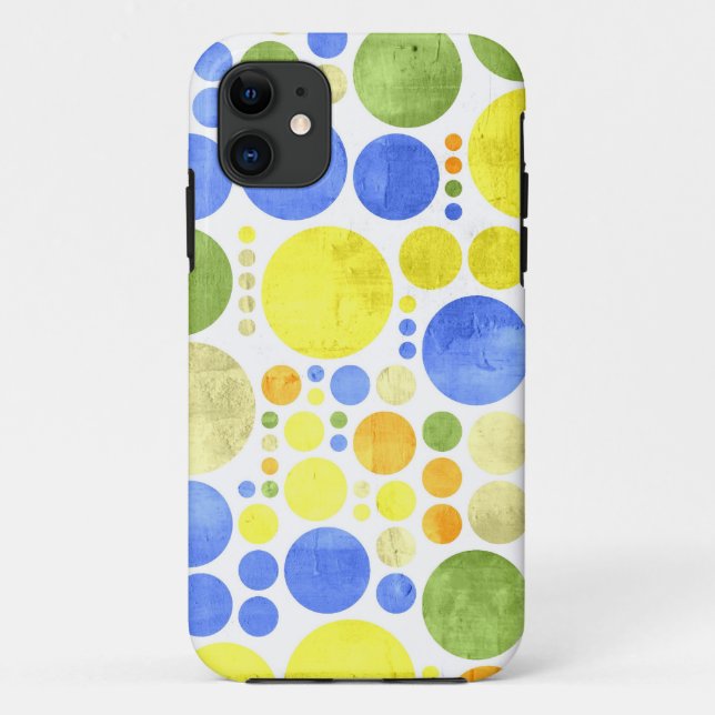 Capa Para iPhone Da Case-Mate Bolinhas abstrato | Pintura Abstrato (Verso)