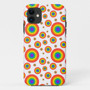 Capa Para iPhone Da Case-Mate Bolinhas arco-íris