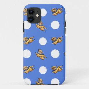 Capa Para iPhone Da Case-Mate Bolinhas do azul de Havanese