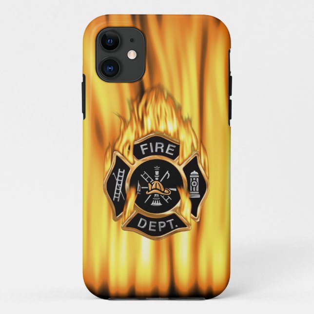 Capa Para iPhone Da Case-Mate Bombas do Corpo de Bombeiros (Verso)