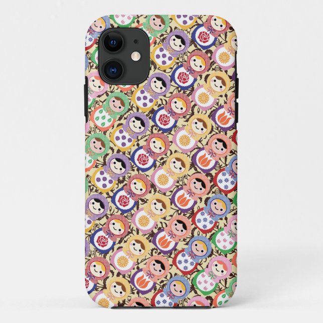 Capa Para iPhone Da Case-Mate Bonecas de Matryoshka (Verso)