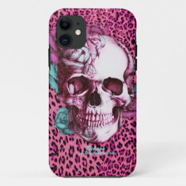 Capa Para iPhone Da Case-Mate Bonito em produtos chocantes do leopardo do punk!