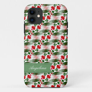 Capa Para iPhone Da Case-Mate Bonito Red Love Hearts Pattern iPhone 5 Case