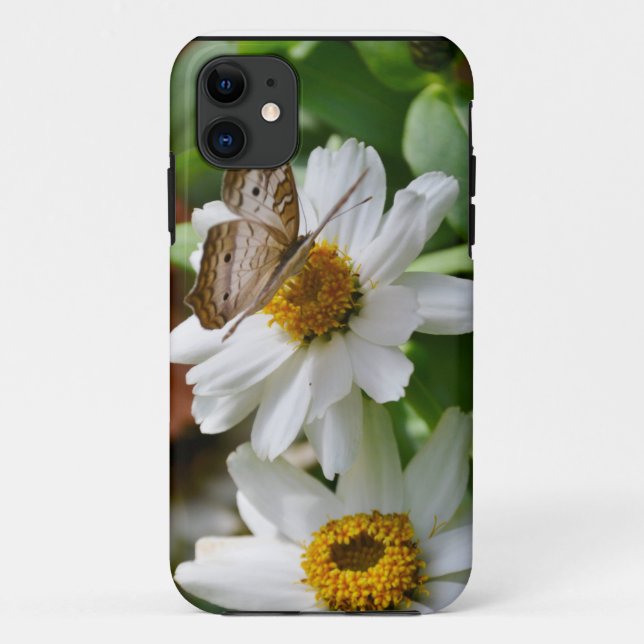 Capa Para iPhone Da Case-Mate Borboleta branca (Verso)