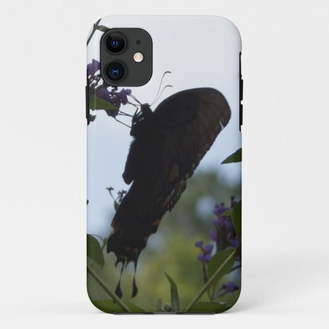 Capa Para iPhone Da Case-Mate Borboleta e Céu (Verso)