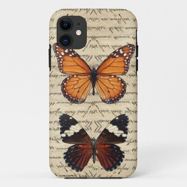 Capa Para iPhone Da Case-Mate borboletas (Verso)