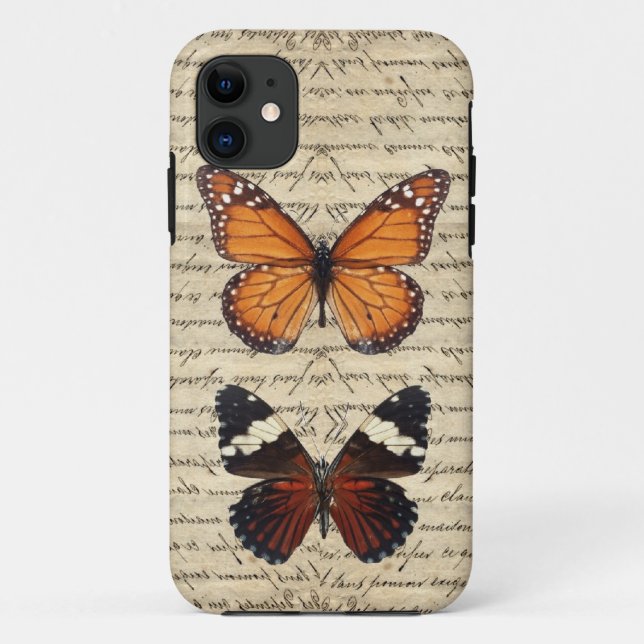Capa Para iPhone Da Case-Mate borboletas (Verso)