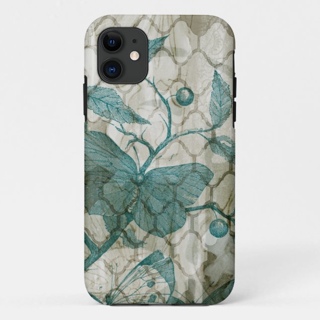Capa Para iPhone Da Case-Mate Borboletas árabes V (Verso)