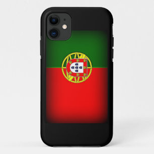 Capa Para iPhone Da Case-Mate Bordo Negro de Bandeira Portugal
