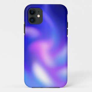 Capa Para iPhone Da Case-Mate Borrão roxo azul abstrato floral