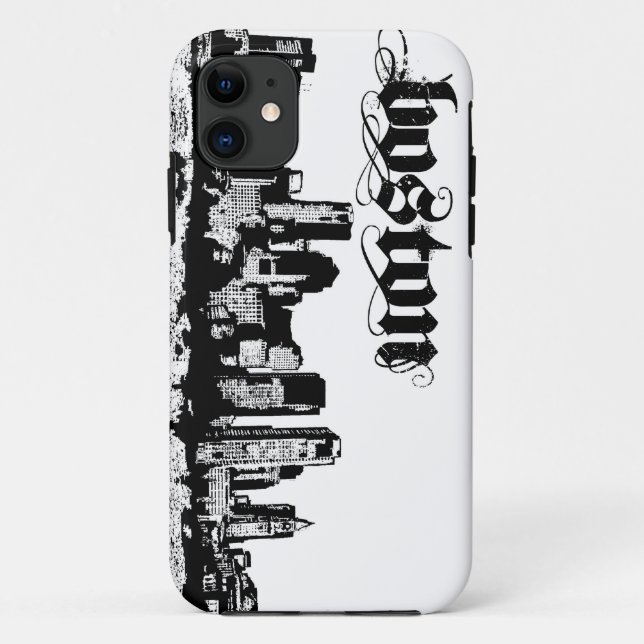 Capa Para iPhone Da Case-Mate Boston pôr sobre para sua cidade (Verso)