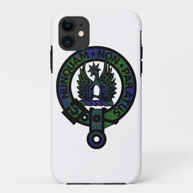 Capa Para iPhone Da Case-Mate Brasão de Armas do Clã Johnstone (Verso)