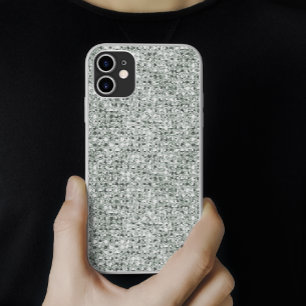 Capa Para iPhone Da Case-Mate Brilho de prata