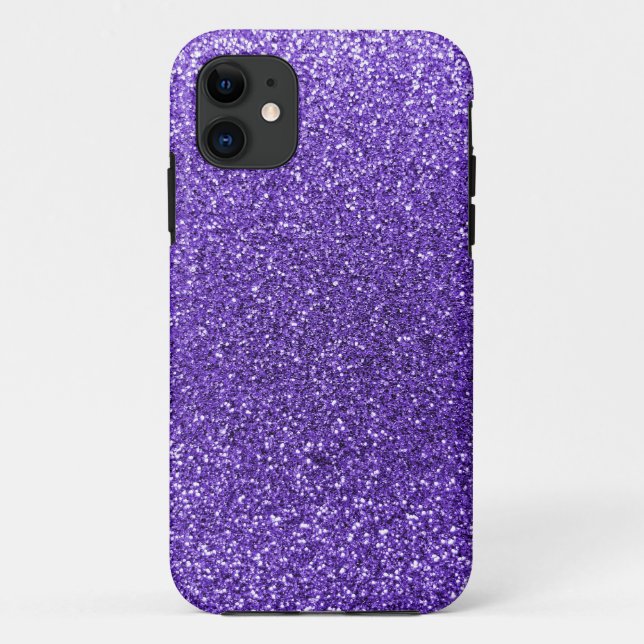 Capa Para iPhone Da Case-Mate Brilho roxo (Verso)