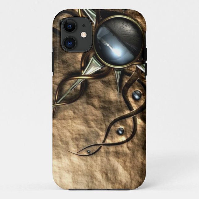 Capa Para iPhone Da Case-Mate Bronze chique (Verso)