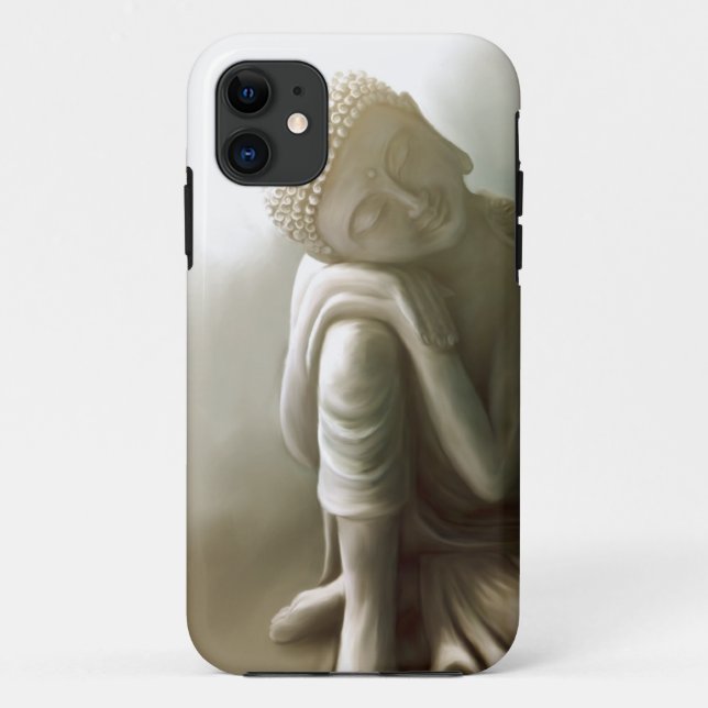 Capa Para iPhone Da Case-Mate Buddha de descanso (Verso)