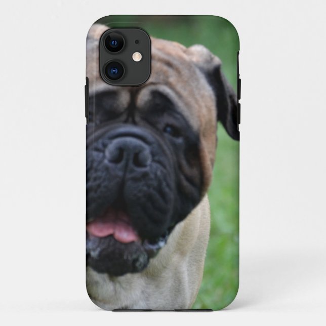Capa Para iPhone Da Case-Mate Bullmastiff bonito (Verso)