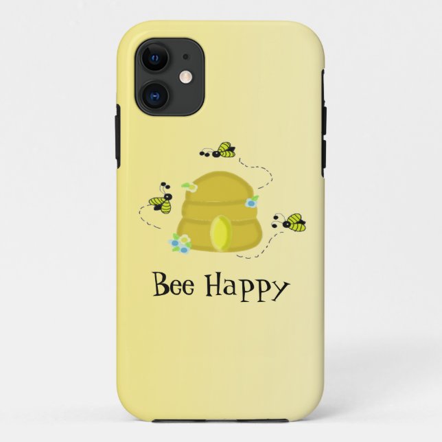Capa Para iPhone Da Case-Mate Bumble Bees e Beehive (Verso)