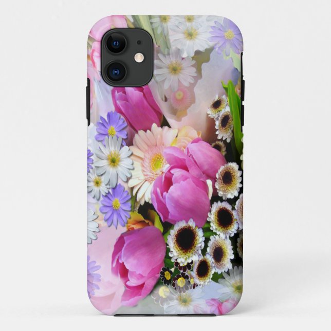 Capa Para iPhone Da Case-Mate Buquê de abril (Verso)