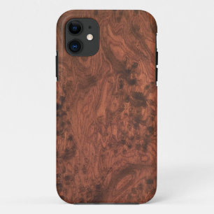 Capa Para iPhone Da Case-Mate Burl Mahogany Wood Texture