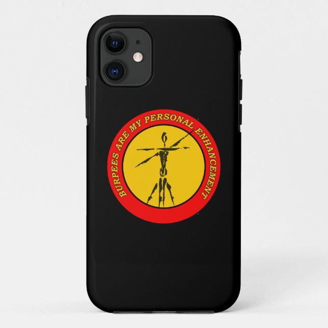 Capa Para iPhone Da Case-Mate Burpees São Meu PED (Verso)