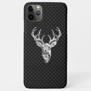 Capa Para iPhone Da Case-Mate Cabeça de veado de prata com Impressão de estilo d