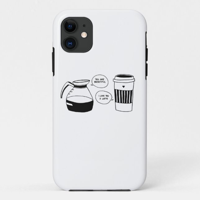 Capa Para iPhone Da Case-Mate Café Latino Dia de os namorados Amor (Verso)
