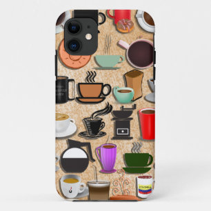 Capa Para iPhone Da Case-Mate Café Mugs em Creme