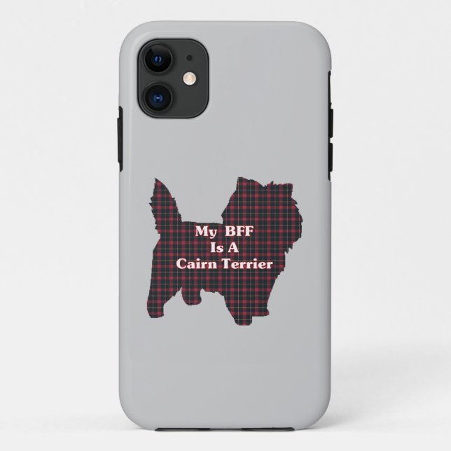 Capa Para iPhone Da Case-Mate Cairn Terrier BFF (Verso)