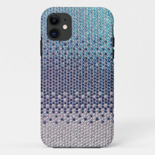 Capa Para iPhone Da Case-Mate Caixa azul do iPhone 5 de Bling do brilho do