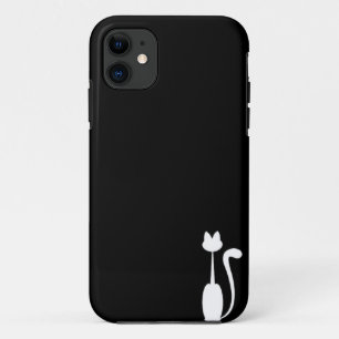 Capa Para iPhone Da Case-Mate Caixa branca de Iphone 5 do gato mal lá
