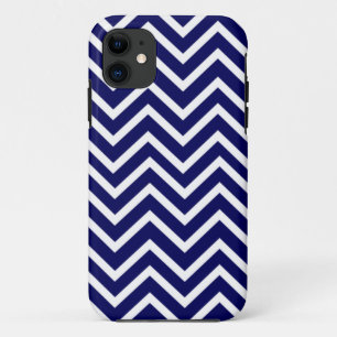 Capa Para iPhone Da Case-Mate Caixa branca do iPhone 5 da listra de Chevron dos