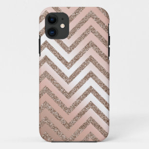 Capa Para iPhone Da Case-Mate Caixa cor-de-rosa da viga do brilho do ouro