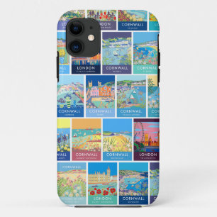 Capa Para iPhone Da Case-Mate Caixa curta do poster do estilo do vintage de