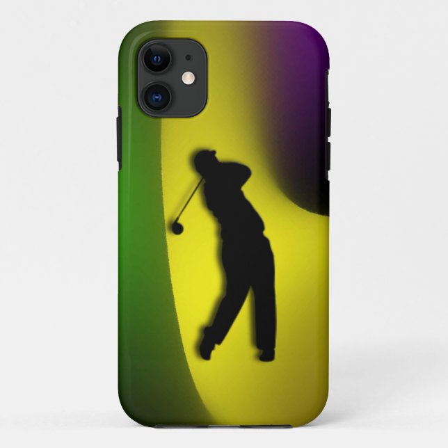 Capa Para iPhone Da Case-Mate Caixa de 5/5S de Golf Masculino Misturado (Verso)