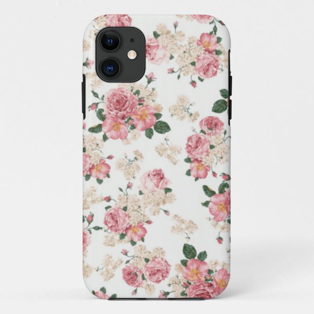 Capa Para iPhone Da Case-Mate Caixa floral Pastel do iPhone 5/5S (Verso)