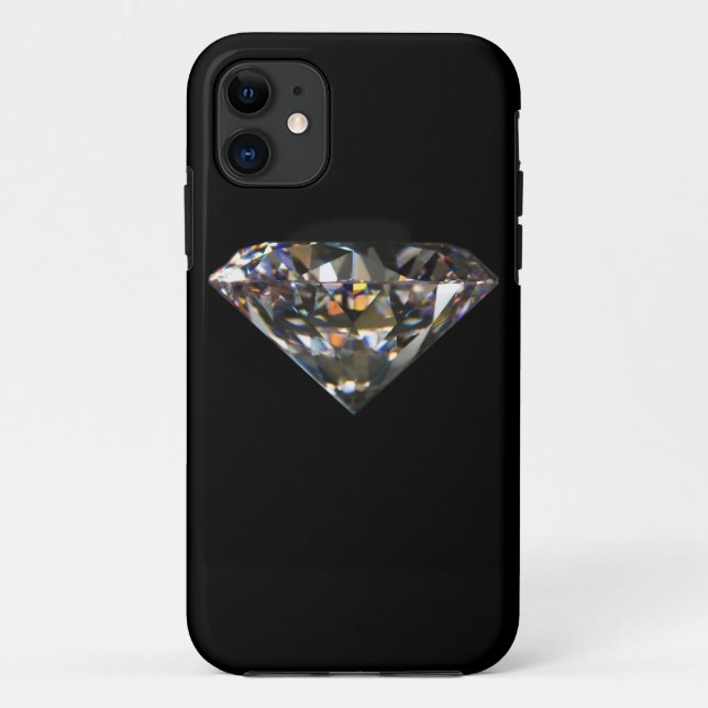 Capa Para iPhone Da Case-Mate Caixa impressa solitário do iPhone 5 do diamante (Verso)