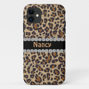 CAPA PARA iPhone DA Case-Mate CAIXA PERSONALIZADA CHITA DE BLING IPHONE 5