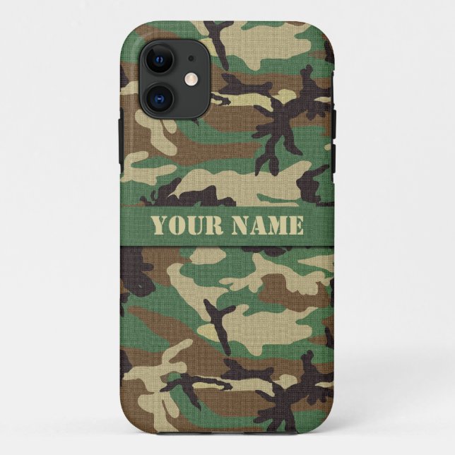 Capa Para iPhone Da Case-Mate Caixa personalizada do iPhone 5/5S da camuflagem (Verso)