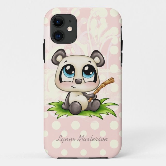 Capa Para iPhone Da Case-Mate Caixa personalizada do iphone 5 dos polkadots do (Verso)