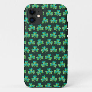 Capa Para iPhone Da Case-Mate Caixa preta do iPhone SE/5/5S do trevo mal lá