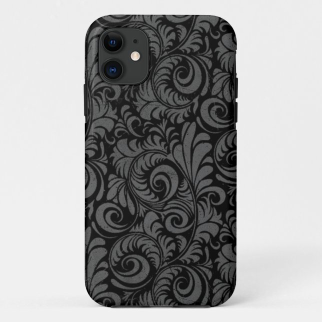 Capa Para iPhone Da Case-Mate Caixa preta elegante do iPhone 5 (Verso)