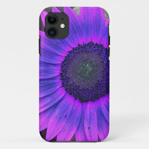 Capa Para iPhone Da Case-Mate Caixa roxa cor-de-rosa do iPhone 5 do girassol de