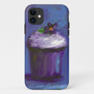 Capa Para iPhone Da Case-Mate Caixa roxa do cupcake